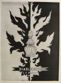 1951 French Vintage Piver Paris Diableries Perfume Ad