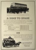 1936 Fifth Avenue Coach Company Bus Advertising Space Ad