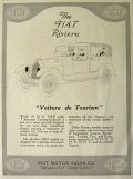 1915 Fiat Riviera Car Ad