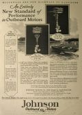 1929 Vintage Johnson Outboard Motors Ad