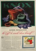 1936 Knox "Cragsmoor" Hats Ad