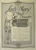 1915 Vivaudou Lady Mary Face Powder Ad