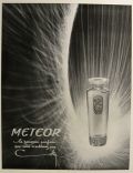 1951 Vintage Coty Meteor Perfume French Ad
