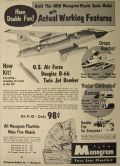 1955 Vintage Monogram Model Kit Ad ~ Douglas B-66 Twin Bomber