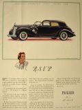 1938 Packard 12 All Weather Cabroilet Ad