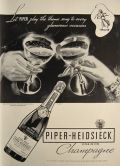 1934 Piper Heidsieck Champagne Ad