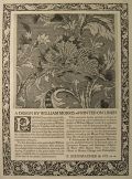 1923 F. Schumacher Fabric Ad ~ William Morris Design