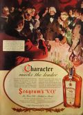 1936 Seagram's V.O. Ad ~ Andrew Jackson, States Rights Banquet