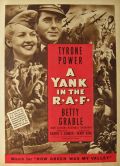 1941 A Yank in the R.A.F. Movie Ad ~ Betty Grable