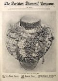 1901 Parisian Diamond Company Ad ~ "The Queen" Diamond Collar