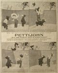 1904 Pettijohn Breakfast Food Cereal Ad ~ Bear Gathers Pears
