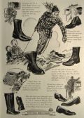 1936 U.S. Rubber Company Ad ~ Boot Styles
