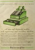 1931 Burroughs Cash Register Machine Ad
