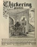 1908 Chickering Piano Ad