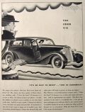 1934 Ford V-8 Ad ~ Easy to Drive