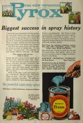1926 Pyrox Plant Fungicide & Poison Ad