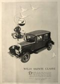 1926 Wills Sainte Claire Automobile Ad