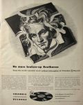 1949 Columbia Records Ad ~ Beethoven ~ Bernard Brussel Smith