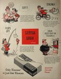 1949 Kleenex Tissues Ad ~ Little Lulu Full Page