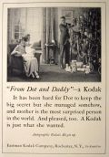 1924 Kodak Autographic Camera Ad ~ From Dot & Daddy