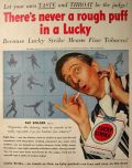 1950 Lucky Strike Cigarette Ad ~ Ray Bolger