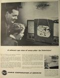 1946 RCA "Eye Witness" Television TV Ad ~ A Referee's View