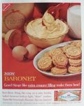1961 Nabisco Baronet Cookies Ad
