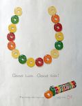 1959 Lifesavers Candy Ad ~ Good Luck, Good Lick Horseshoe