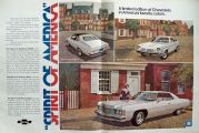 1974 Chevy Ad ~ Limited Edition Spirit of America Nova, Vega, Impala