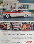1957 Dodge Sierra Swept-Wing Wagon Ad