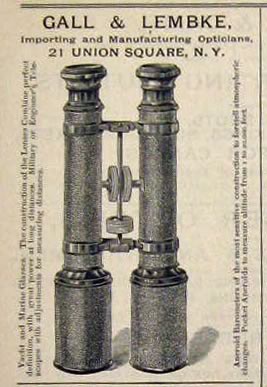Antique Gall & Lembke Yachting & Marine Glasses Ad