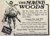 1909 Boston & Maine Railroad Ad