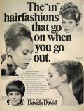1966 David & David Wig Ad