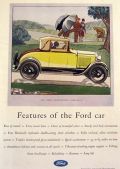 1929 Ford Convertible Cabriolet Ad