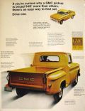 1966 GMC Vintage Pickup Truck Ad