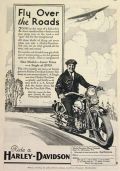 1931 Harley Davidson Motorcycle Ad