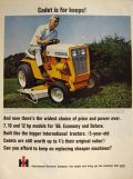 1966 International Harvester Cub Cadet Tractor Ad