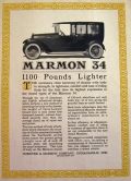1916 Marmon 34 Automobile Ad