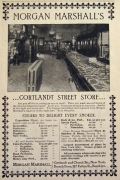 1896 Morgan Marshall Cigar Store Ad ~ Brooklyn & NYC