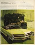 1966 Pontiac Bonneville Convertible Ad ~ VK / AF Art