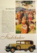 1929 Studebaker Commander Eight Ad ~ Pebble Beach