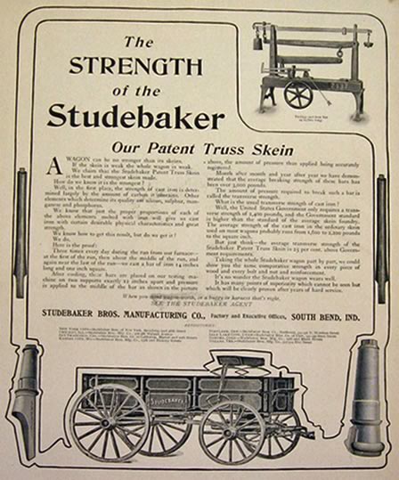 1907 Studebaker Farm Wagon Ad