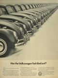 1966 Volkswagen VW Beetle Ad ~ Has the Fad Died Out?