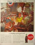 1944 Coca Cola Coke Ad ~ Wartime Shipbuilding