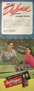 1947 Dr. Pepper Soda Ad ~ Defense Against Spring Fever
