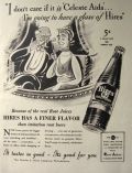 1937 Hires Root Beer Ad ~ At The Opera