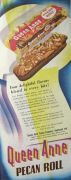 1947 Queen Anne Pecan Roll Ad ~ Four Flavors