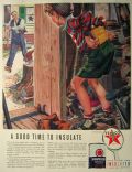 1940 Texaco Havoline Oil Ad ~ Naughty School Boy