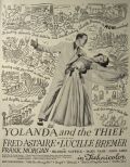 1945 Movie Ad ~ Yoland & The Thief ~ Fred Astaire
