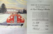 1936 Cadillac La Salle Convertible Coupe Ad